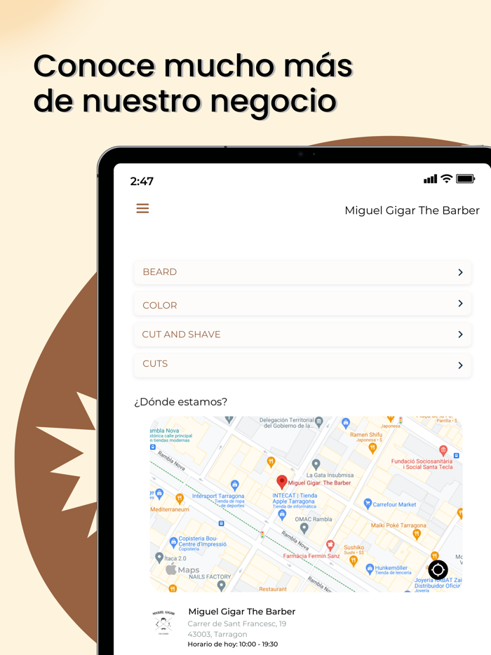 Miguel Gigar The Barber