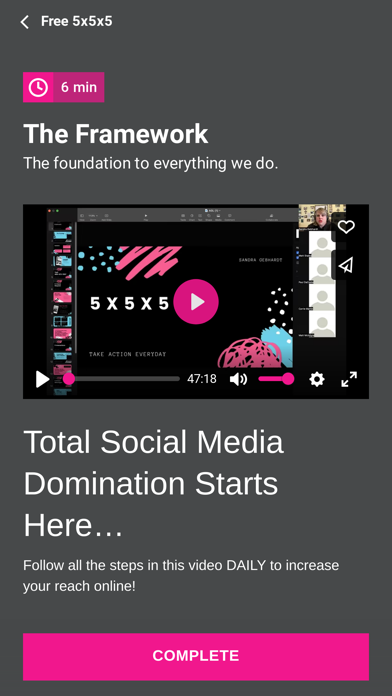 Sandra Gebhardt Marketing Screenshot