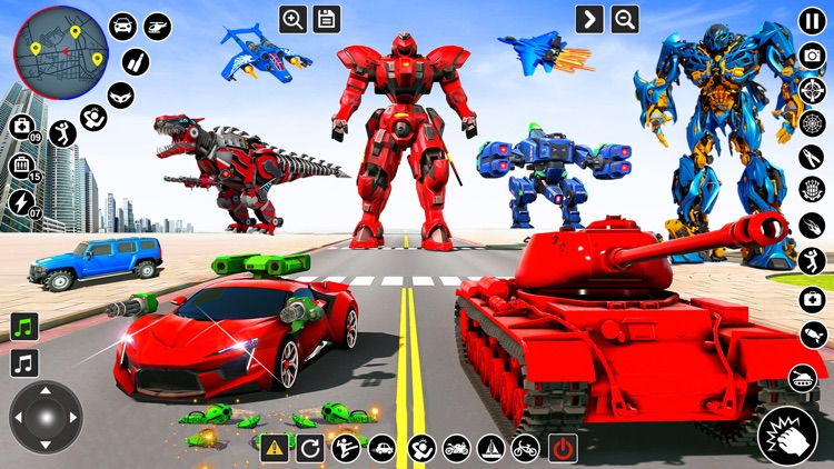 Car Transform Robot Games 2024 screenshot-3