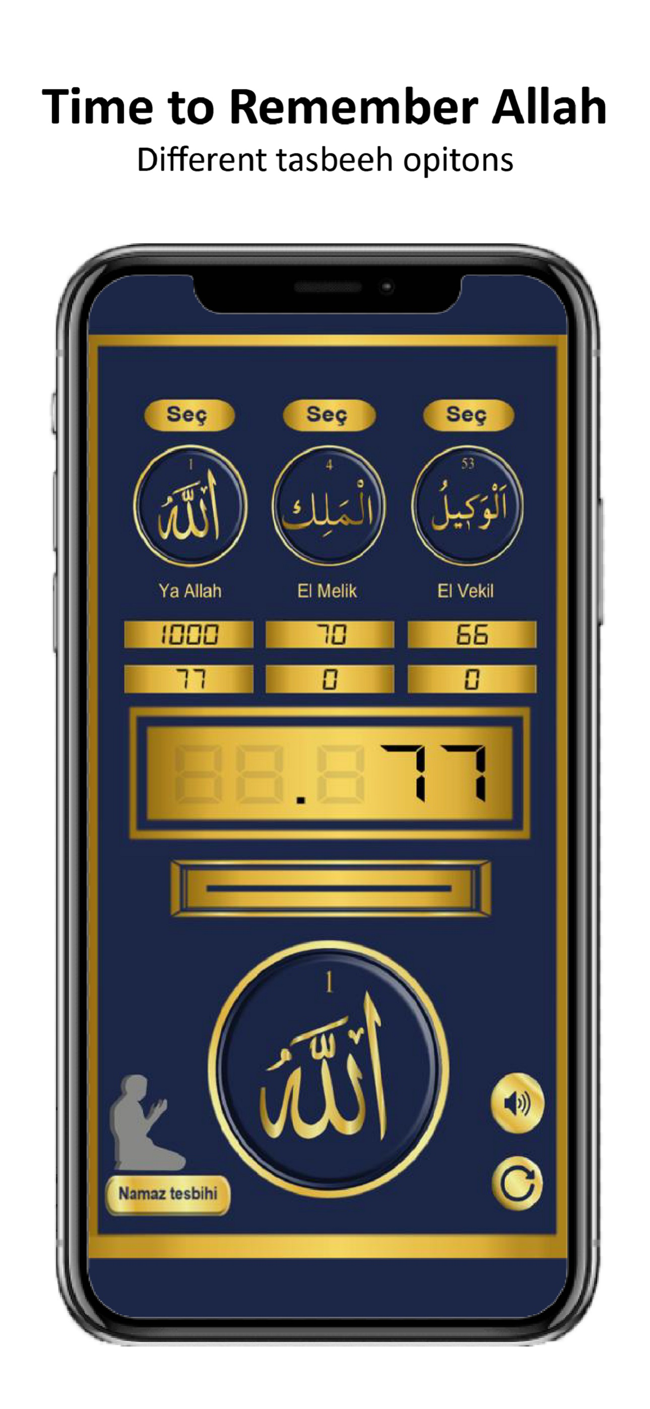 Tasbih-Zikr: Tasbeeh Counter