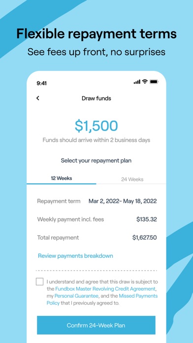 Fundbox - Small Business Loans Screenshot