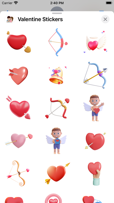 Valentine Stickers - WASticker Screenshot