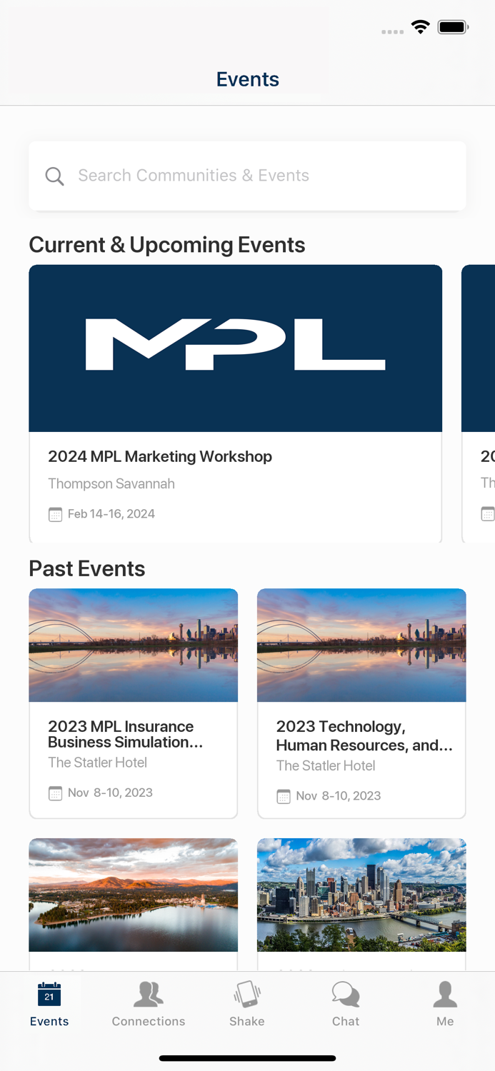 MPL Association Events