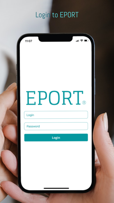 EPORT mobile Screenshot