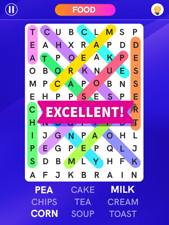 Word Search - Word Find Gamesのおすすめ画像1
