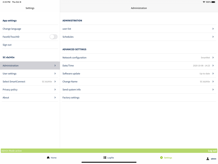 FUHR SmartConnect Setup
