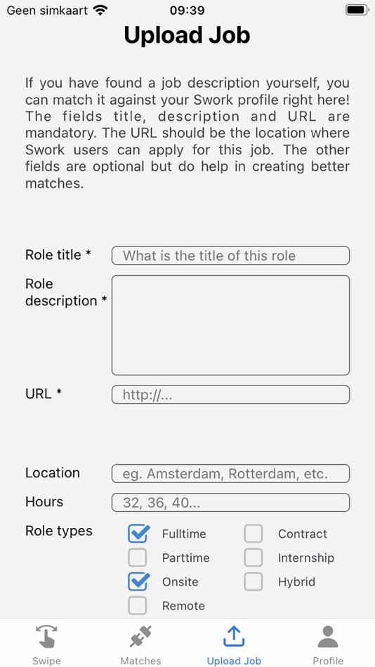 #6. Swork: Simple AI Job Hunting (iOS) Bởi: UnderstandLing