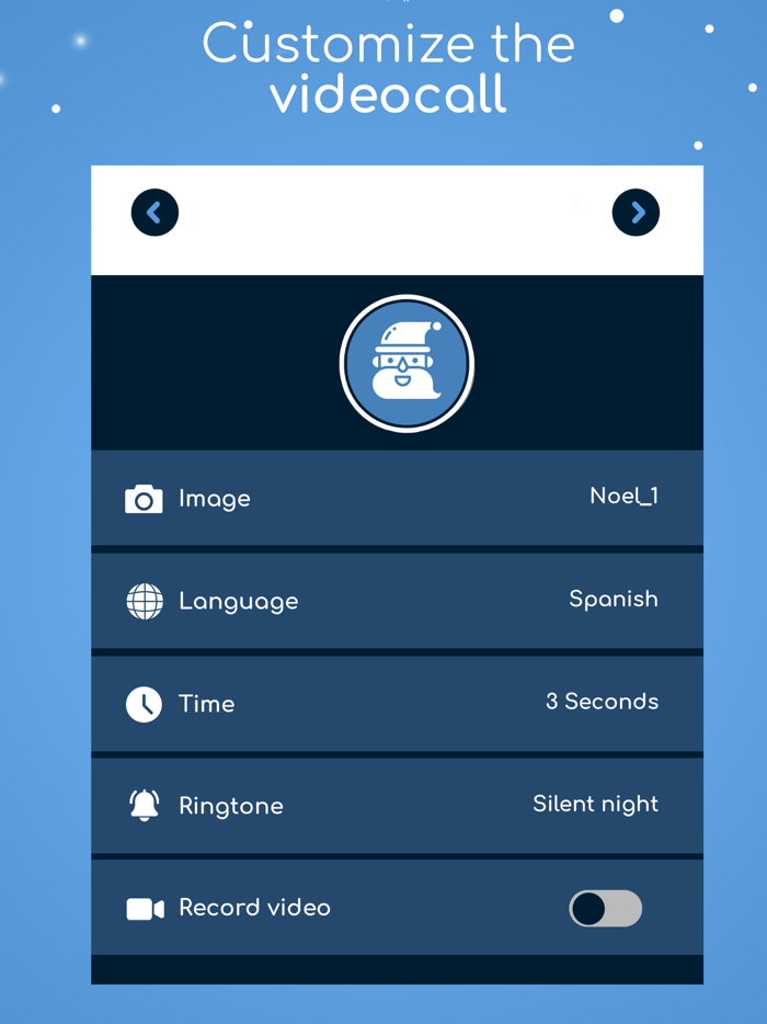 Speak to Santa Claus - Message