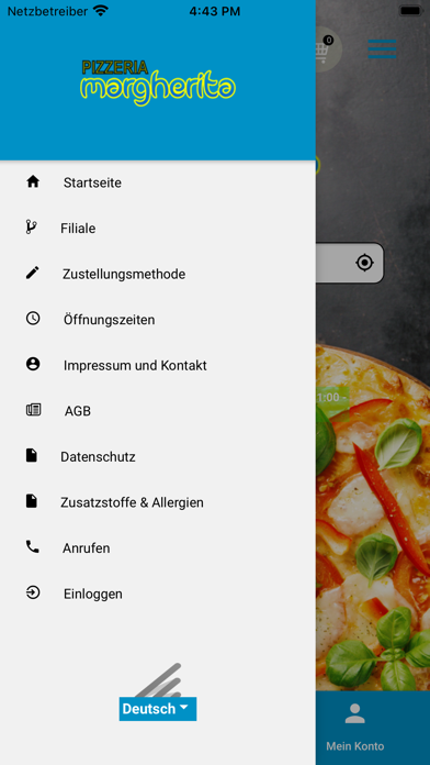 Pizzeria Margherita Essen Screenshot