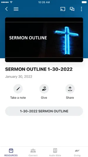 First Baptist Childersburg screenshot 2
