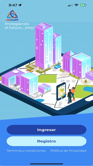 Secc app screenshot
