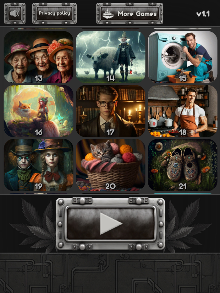 AI Art Find Difference Offline