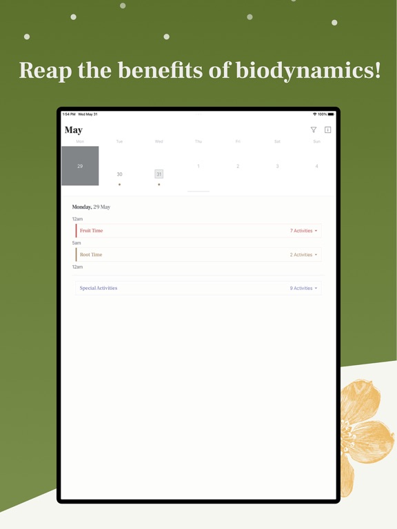 Screenshot #4 pour Biodynamic Gardening Calendar