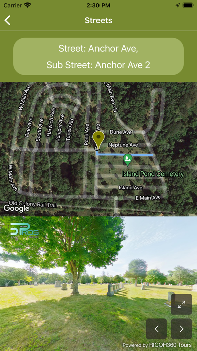 Island Pond Cemetery Screenshot