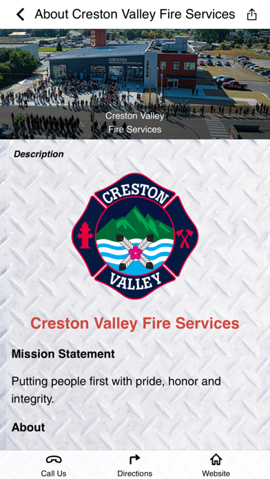 Screenshot #2 pour Creston Valley Fire Services