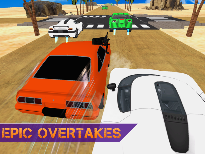 Armored Car Racing Battle