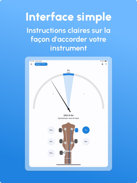 Screenshot #5 pour Accordeur de Banjo - LikeTones