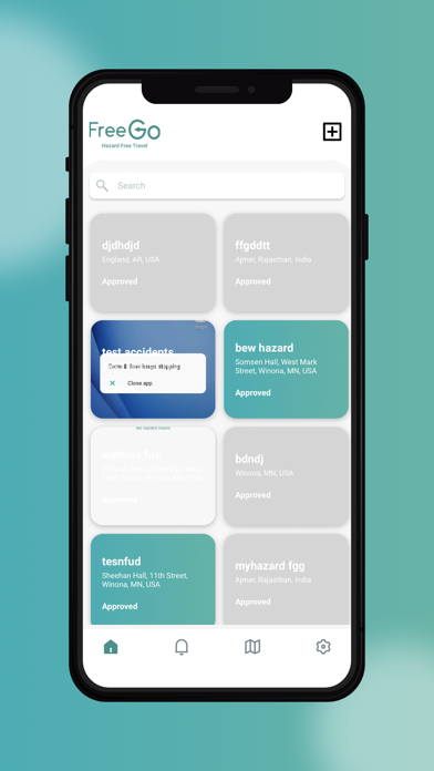 FreeGo: Hazard Free Travel Screenshot