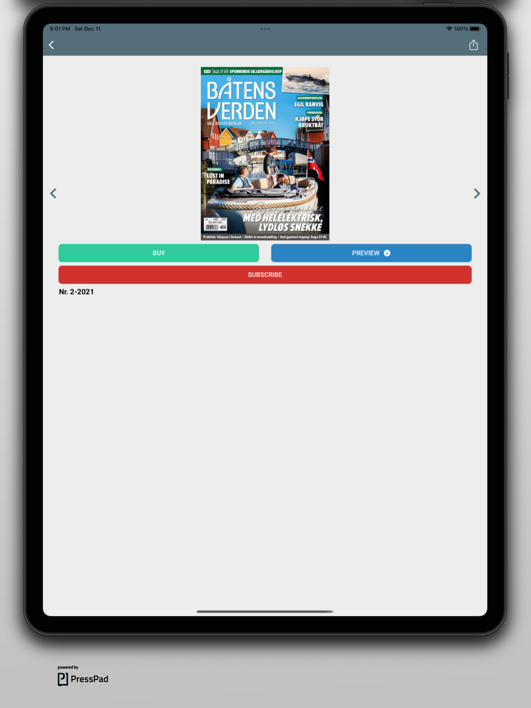 Båtens Verden Tidsskrift screenshot 6
