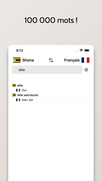 Dictionnaire Shona-Français