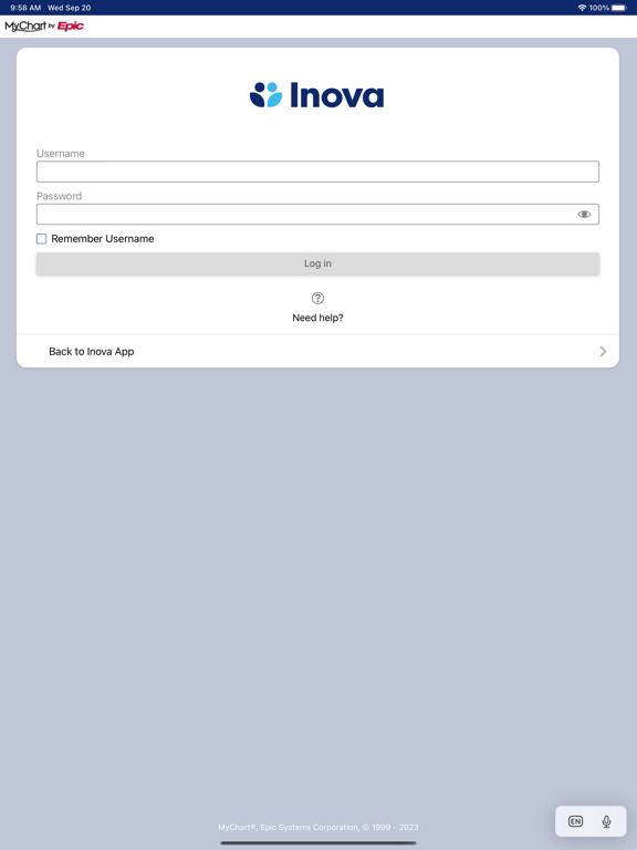 Inova iPad screenshot 2 - Medical app
