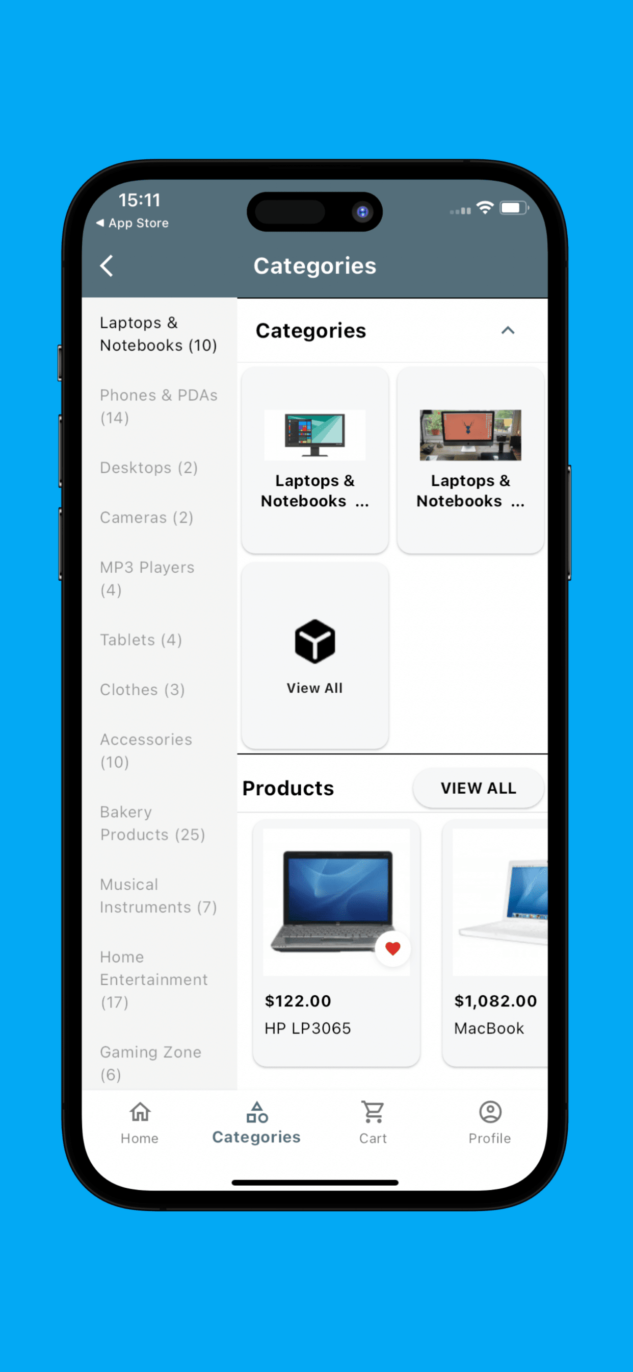OpenCart Mobile App