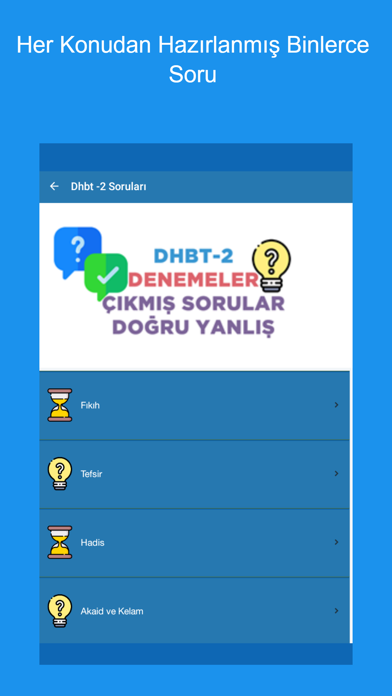 DHBT Sınavı PRO Screenshot