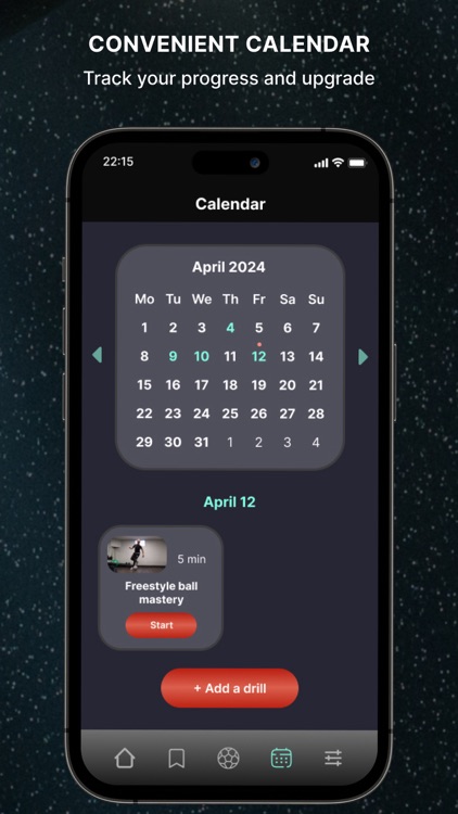 Football - Training Calendar