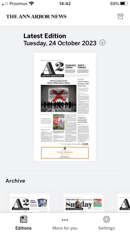 The Ann Arbor News - 5.0.3 - (iOS)