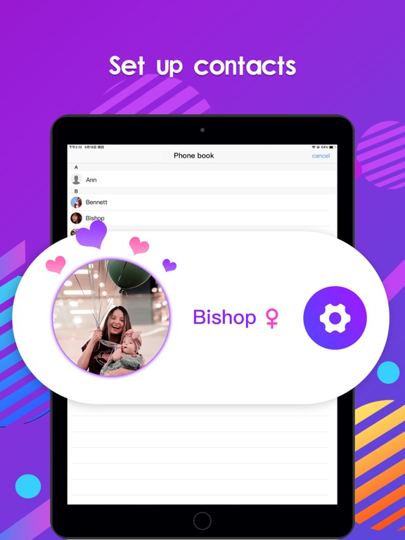 Call Screen Ringtone Maker iPad screenshot 7 - Lifestyle app