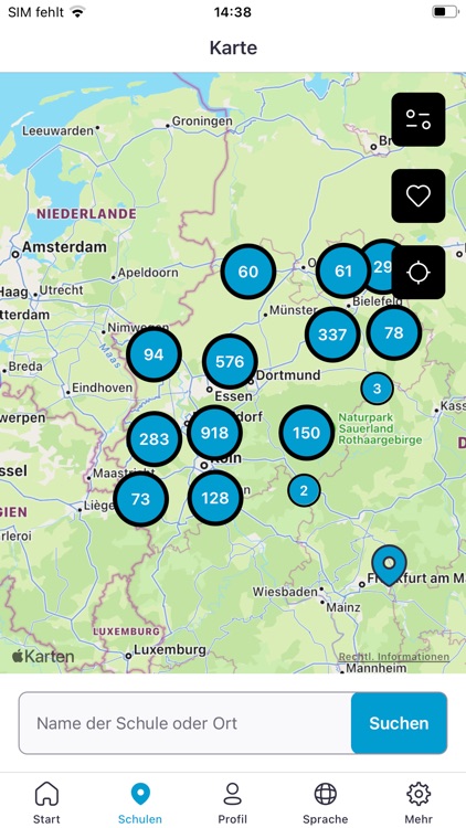 Schulwahl-App für NRW screenshot-3