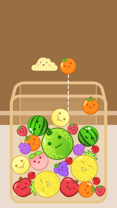 Suika Game Watermelon Game Screenshot