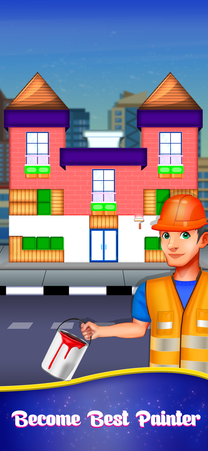 House Painter Wall Coloring