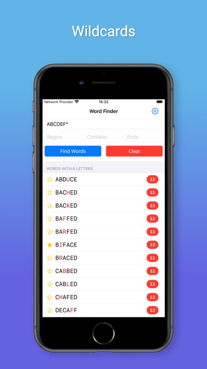 Word Finding Machine