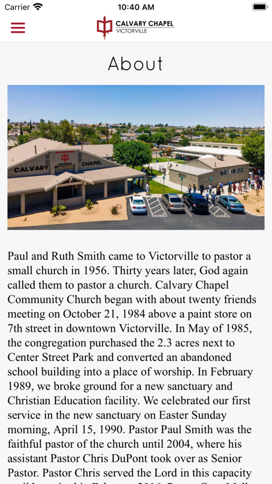 Calvary Chapel Victorville Screenshot