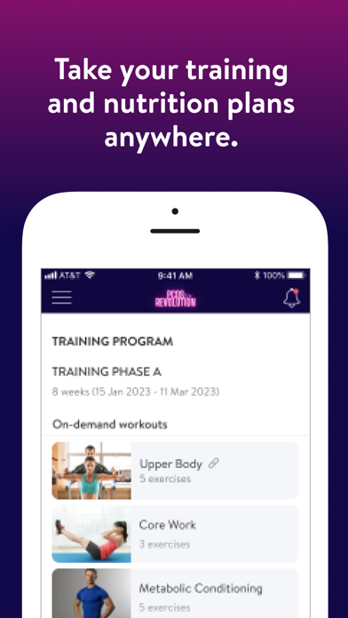 PCOS Revolution Lifestyle App Screenshot