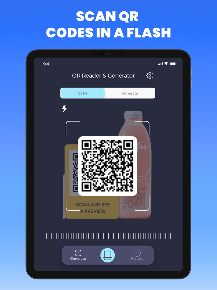 QR Code Generator and Scanner.