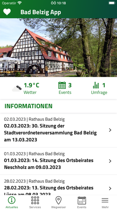 Bad Belzig App Screenshot