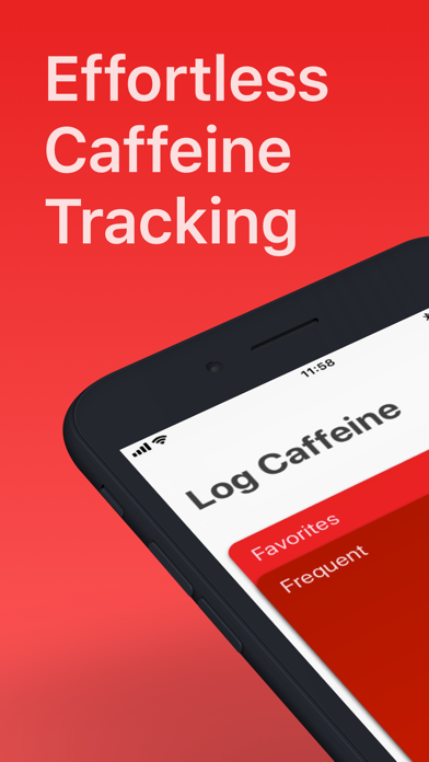 Caffeine Tracking by RECaf Screenshot