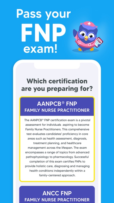 FNP Exam Prep Test Practice Screenshot