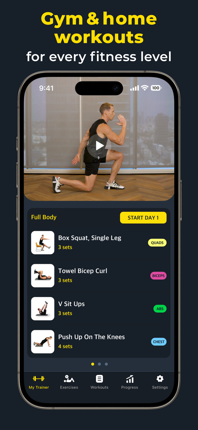 Gym Workout Planner and Tracker