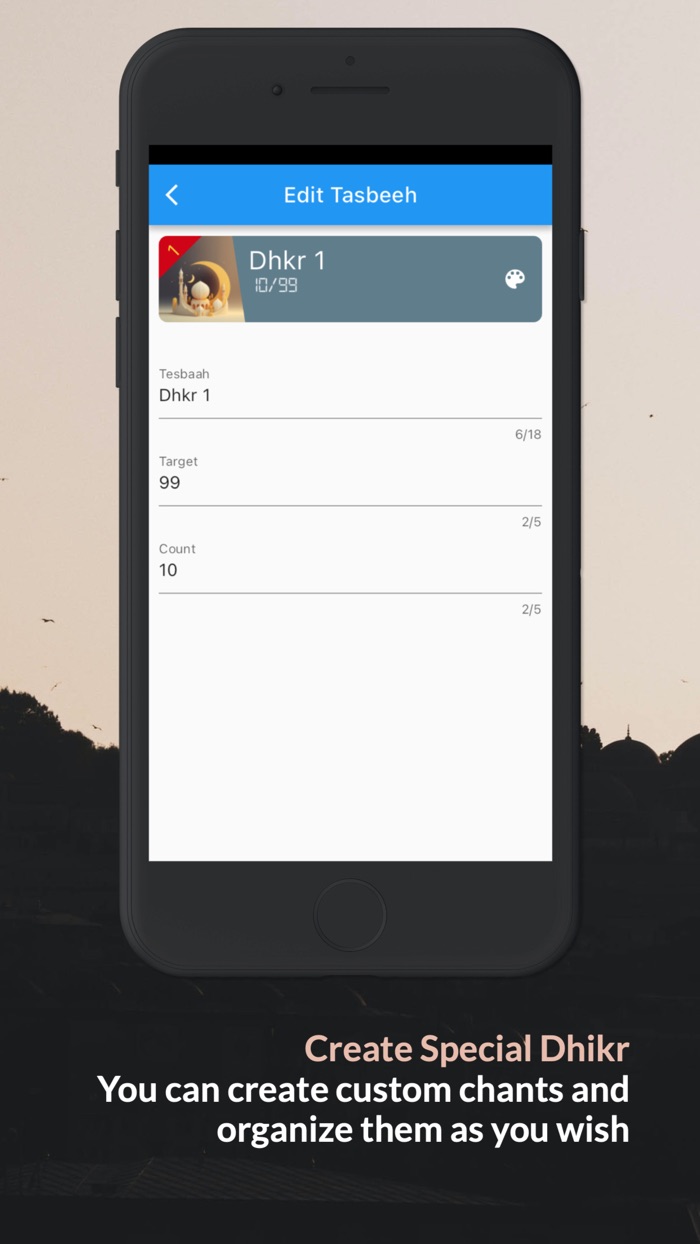 Digital Counter Tasbeeh