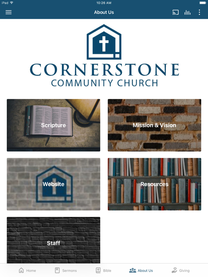 Cornerstone Church- Poconos