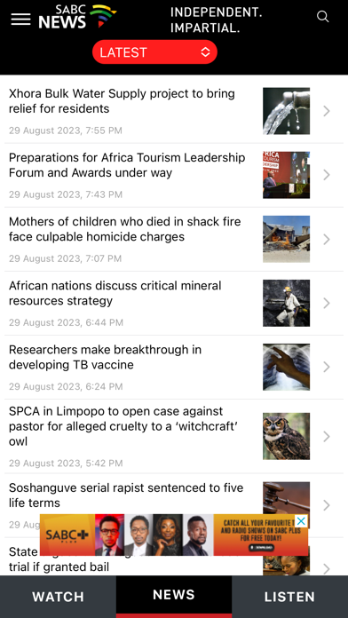 SABC News appのおすすめ画像2