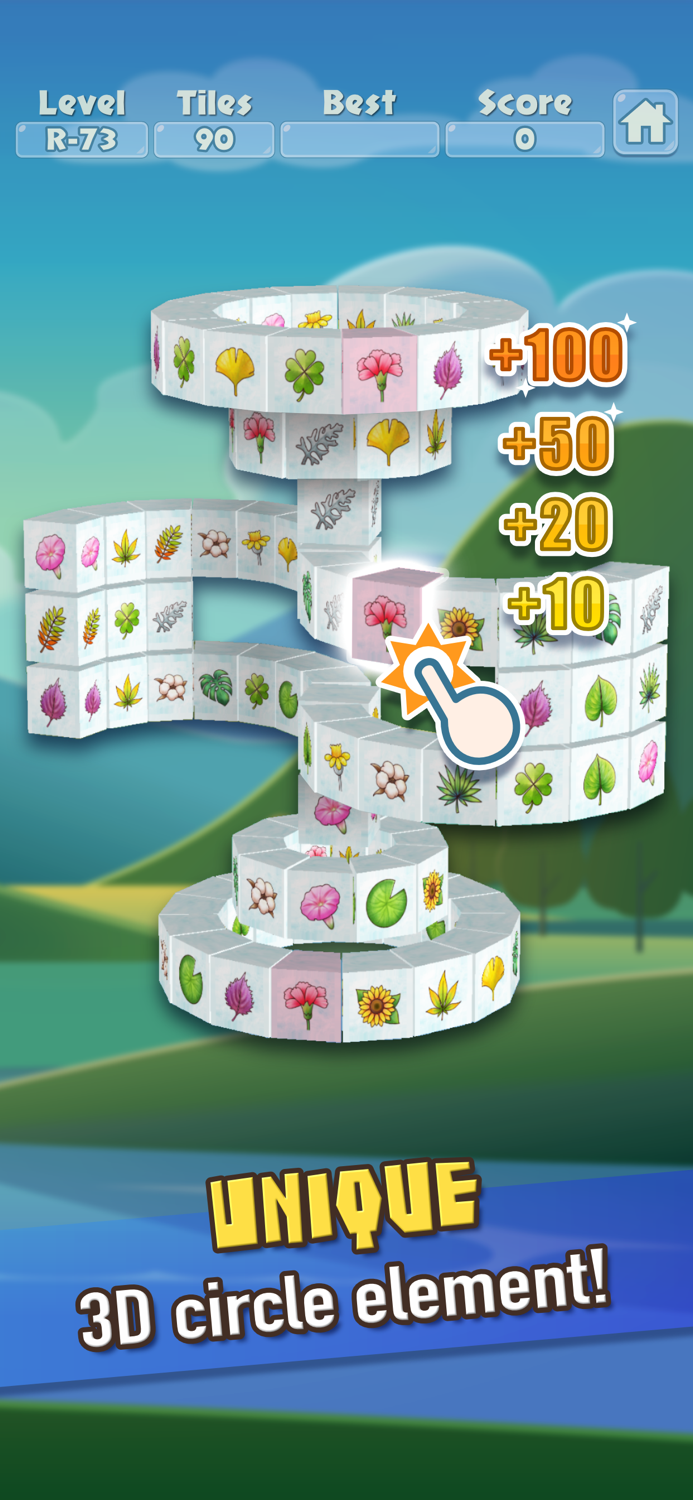 3D Triple Tile Match