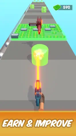 Game screenshot Laser Melt Run apk