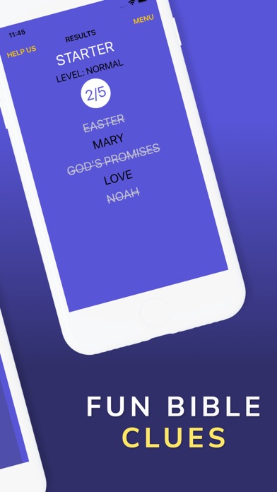 Bible Word Puzzle - Word Game Screenshot