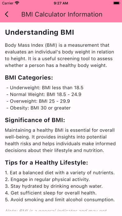 BRBROKER - Wellness Weigh Screenshot