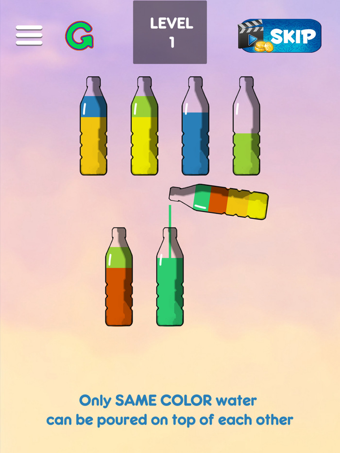 Chemical Sort Color Puzzle