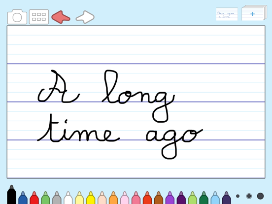 Writing pad for Kid & Toddler iPad screenshot 7 - Education app